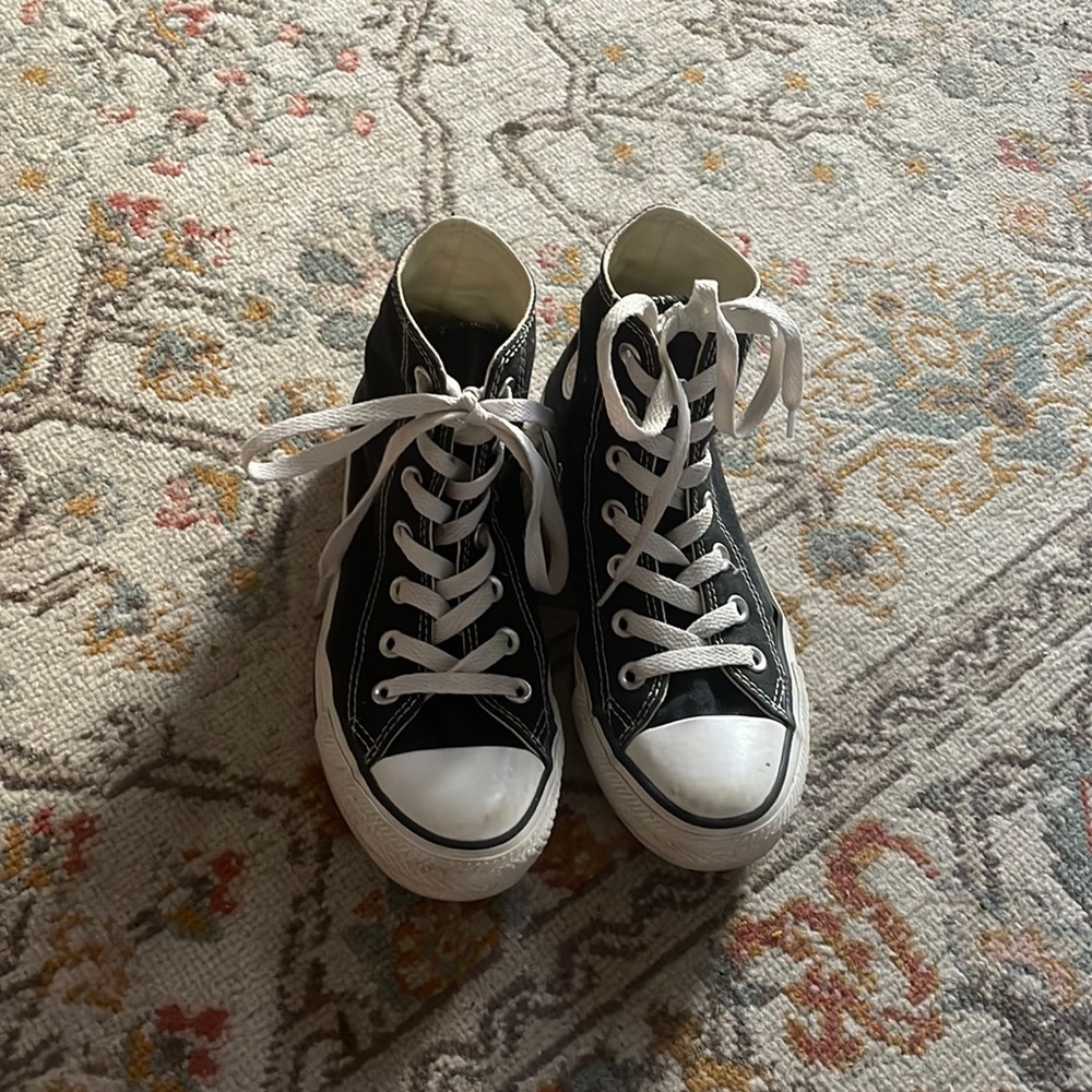 Black High Top Converse